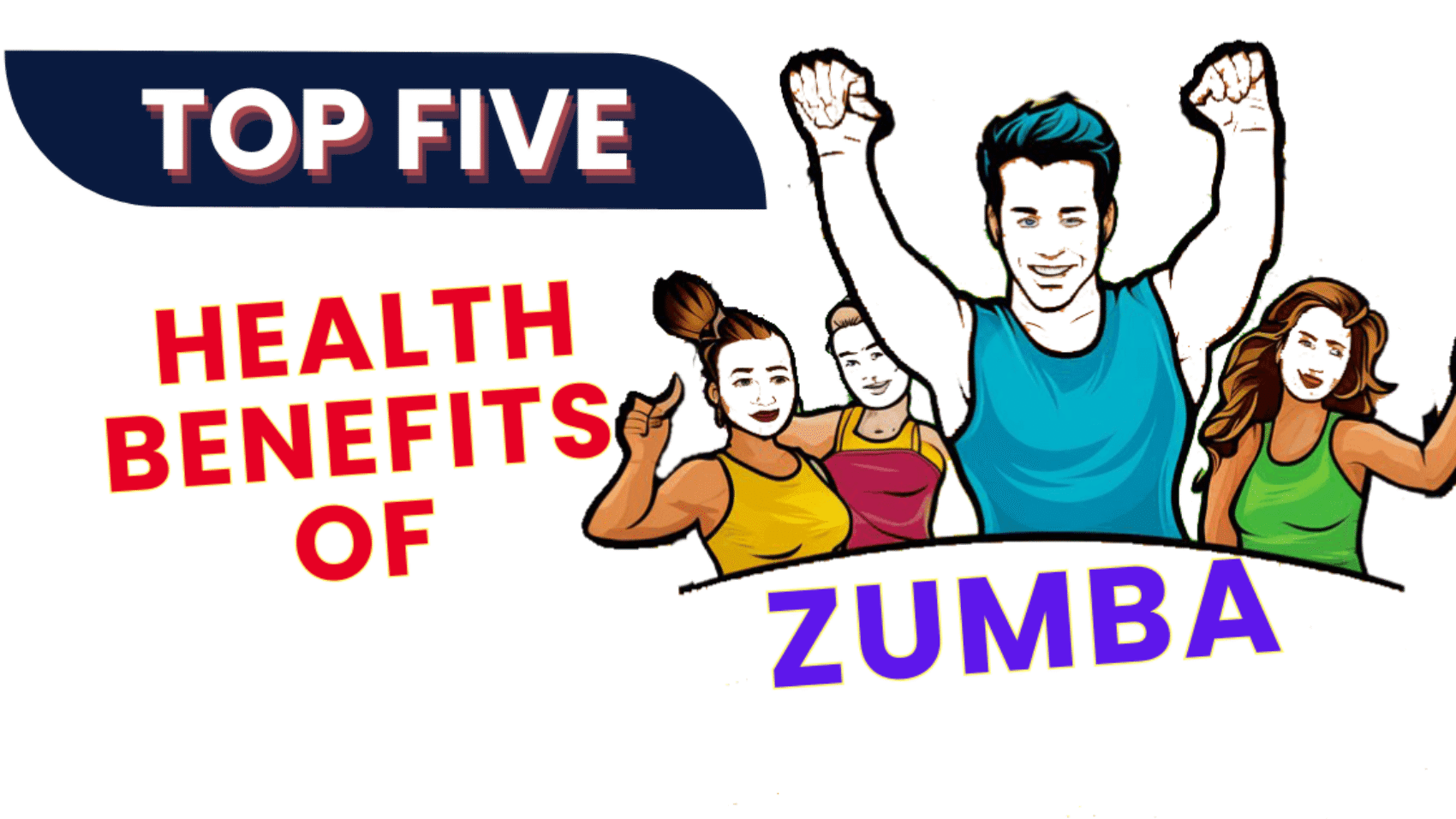 1 male Instructor doing Zumba with his 3 female students. Best Zumba Classes in Durgapur.